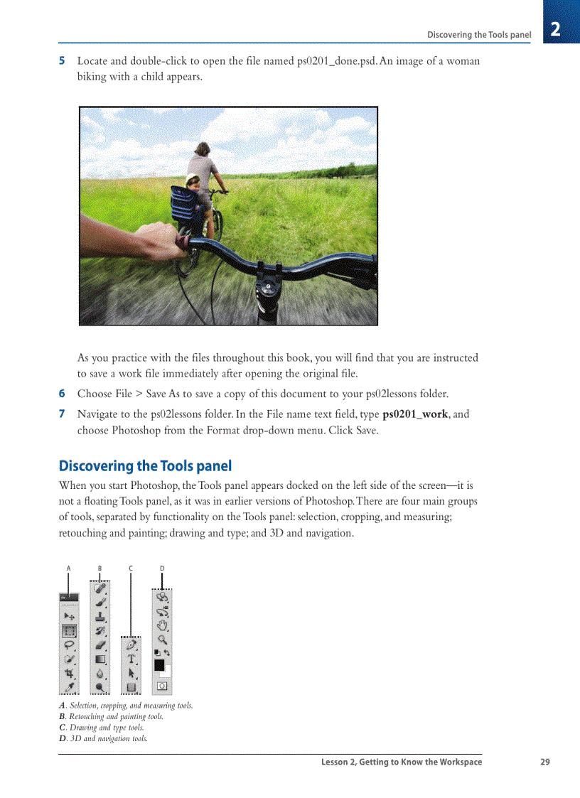 image for page Using panels