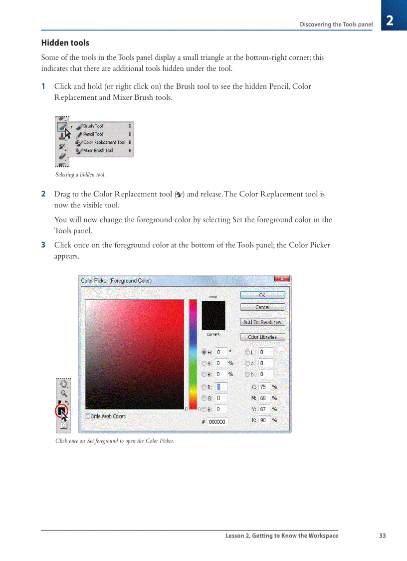 image for page Using panels