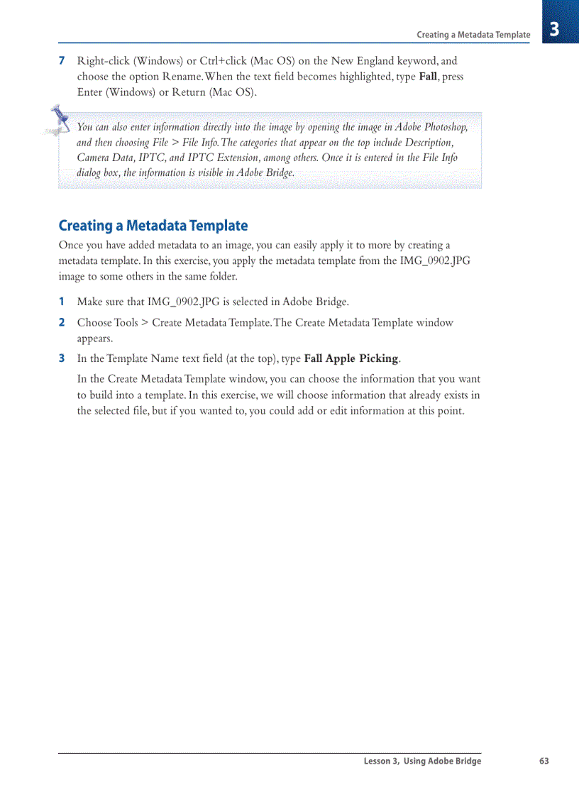 image for page Opening a fi le from Adobe Bridge