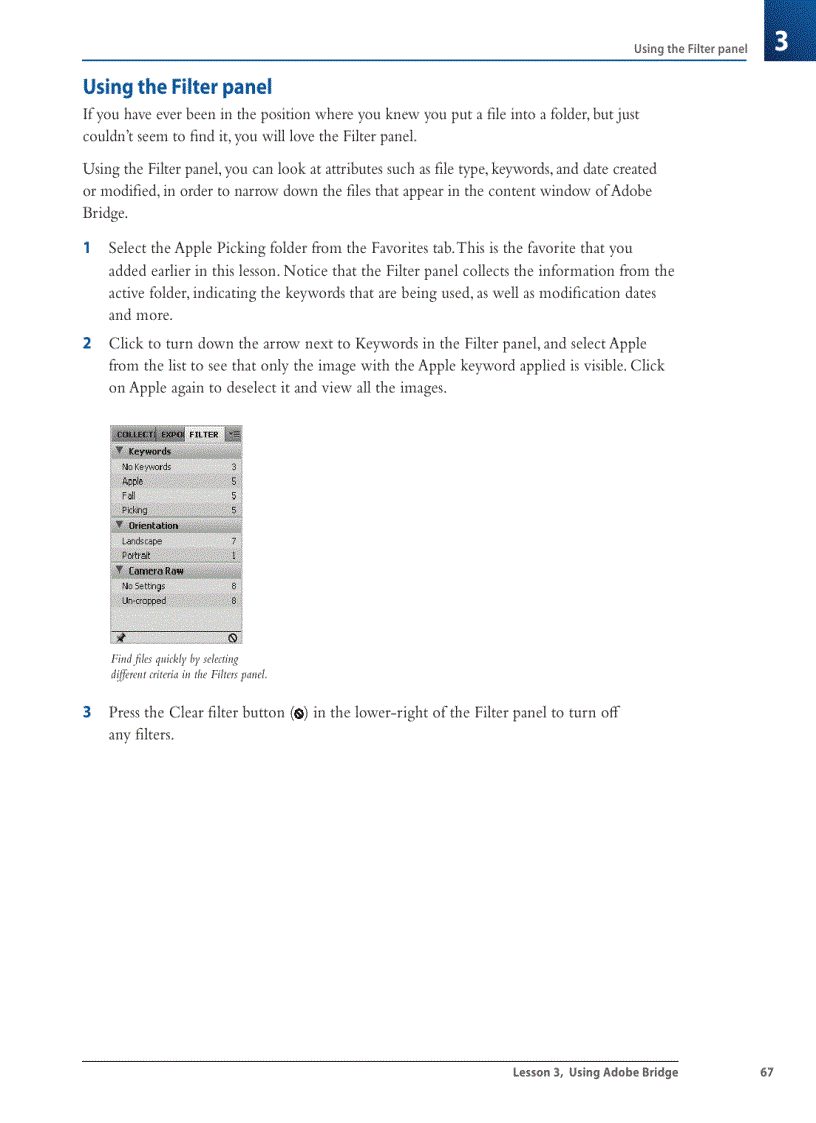 image for page Opening a fi le from Adobe Bridge