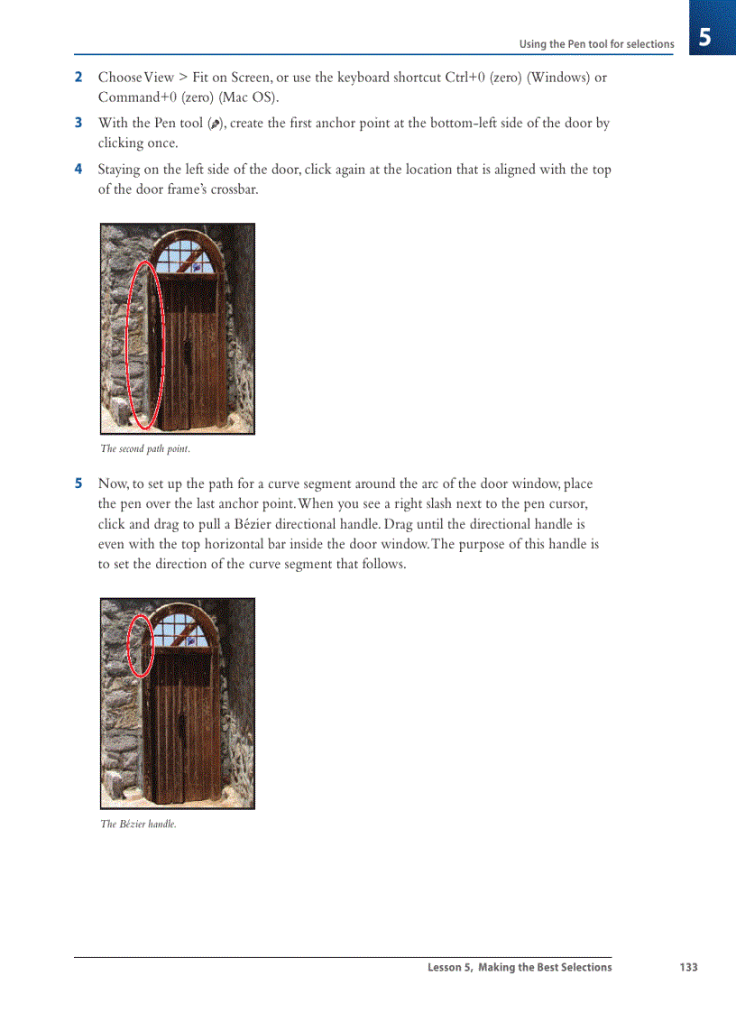 image for page Copying and pasting a selection