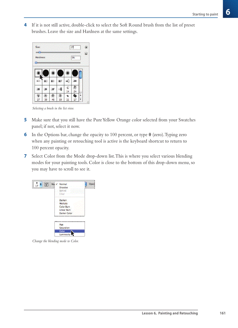 Using the Clone Stamp tool