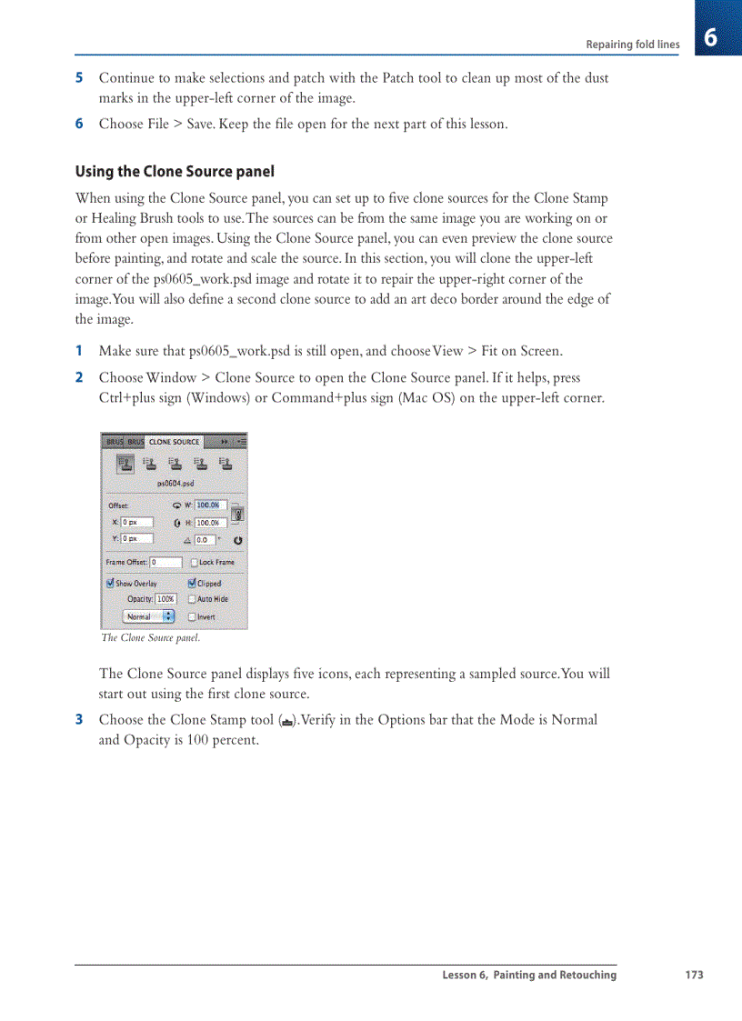 image for page The Spot Healing Brush