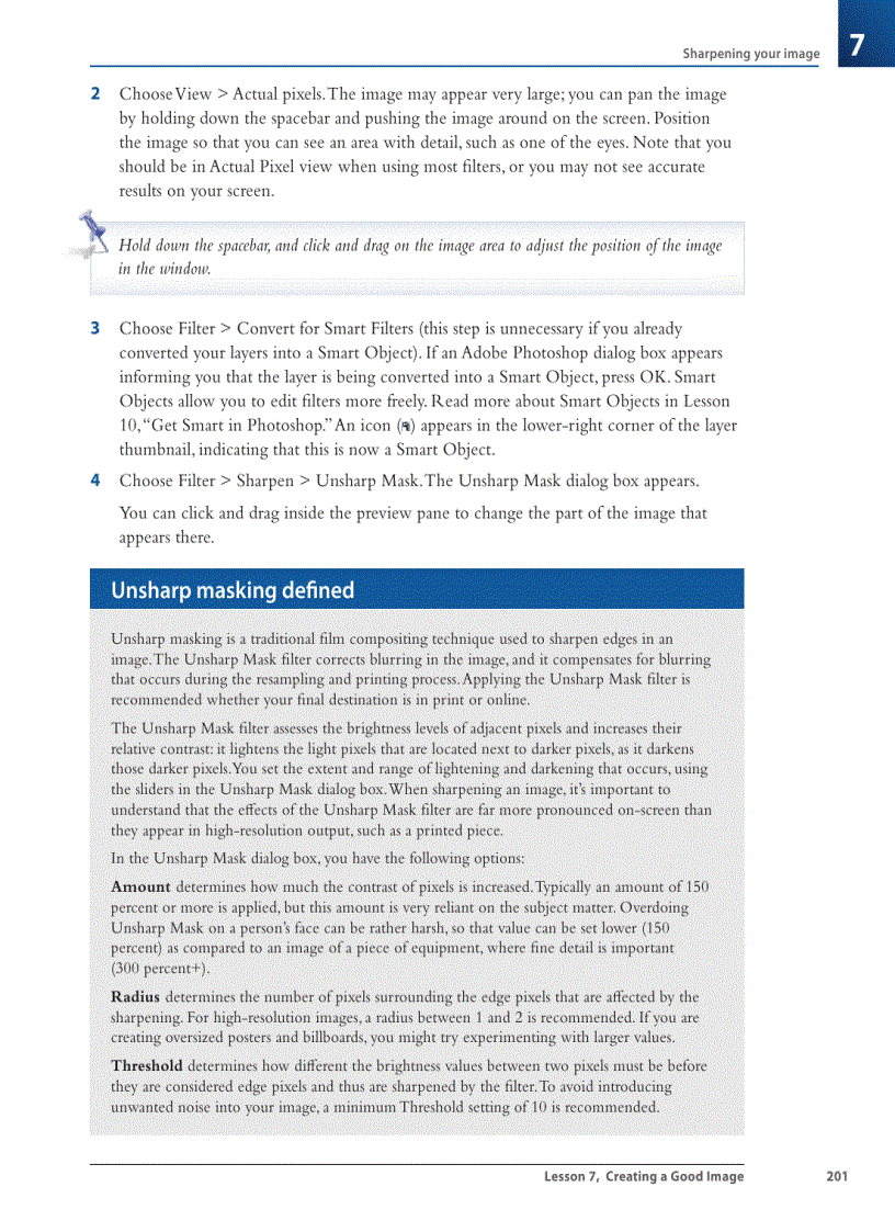 image for page Adjusting the midtones