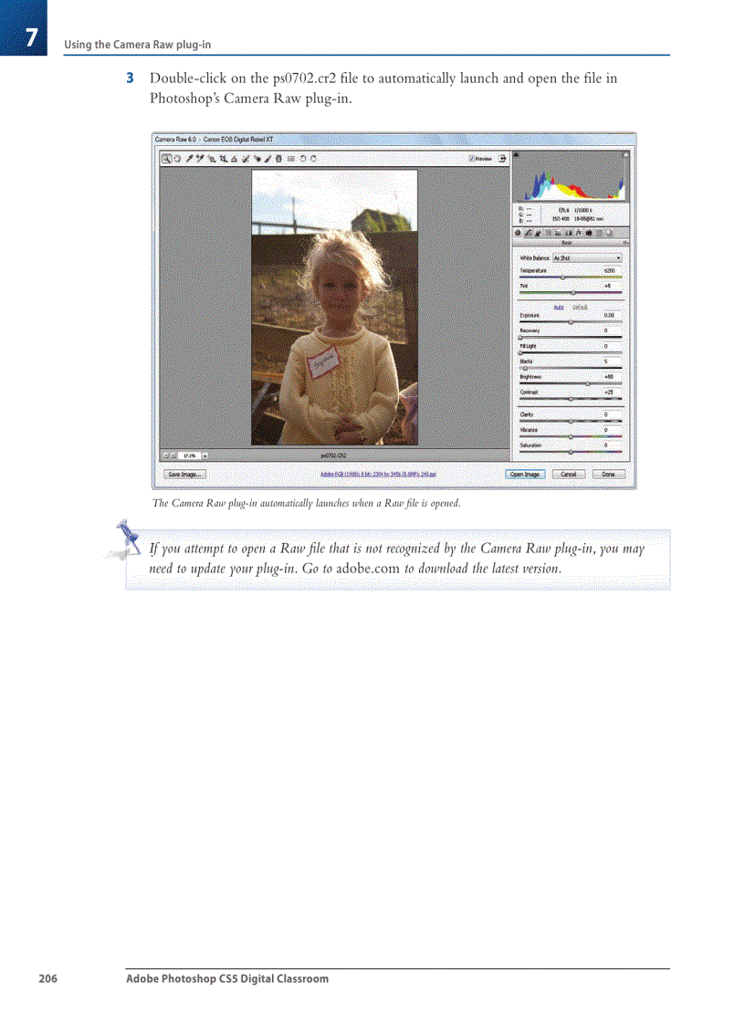 image for page Adjusting the midtones