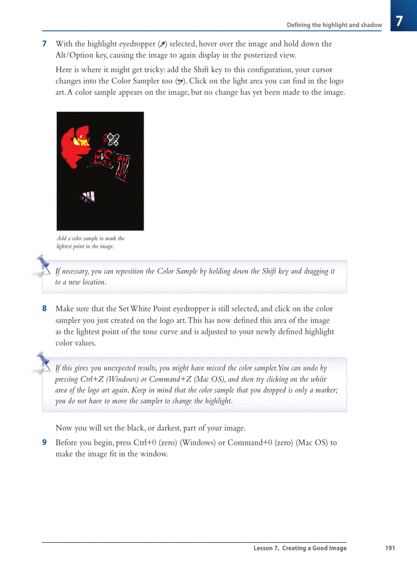 image for page Sharpening your image