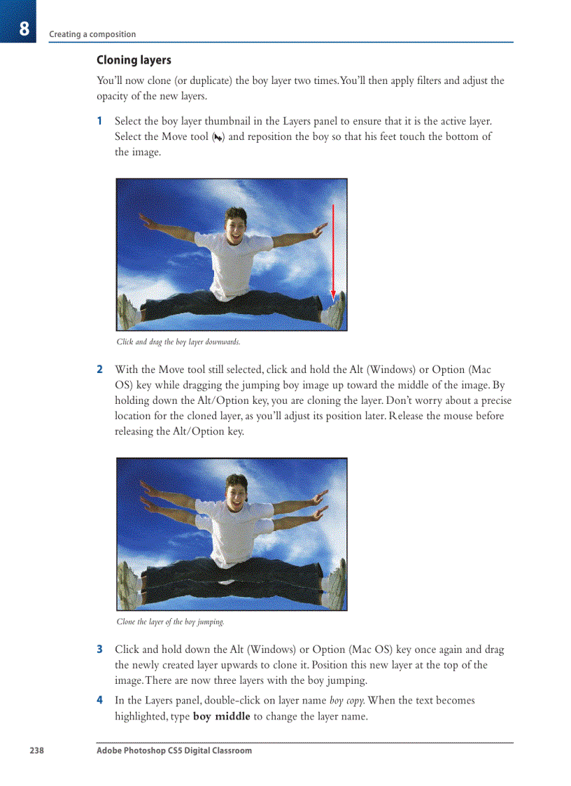 image for page Changing the visibility of a layer