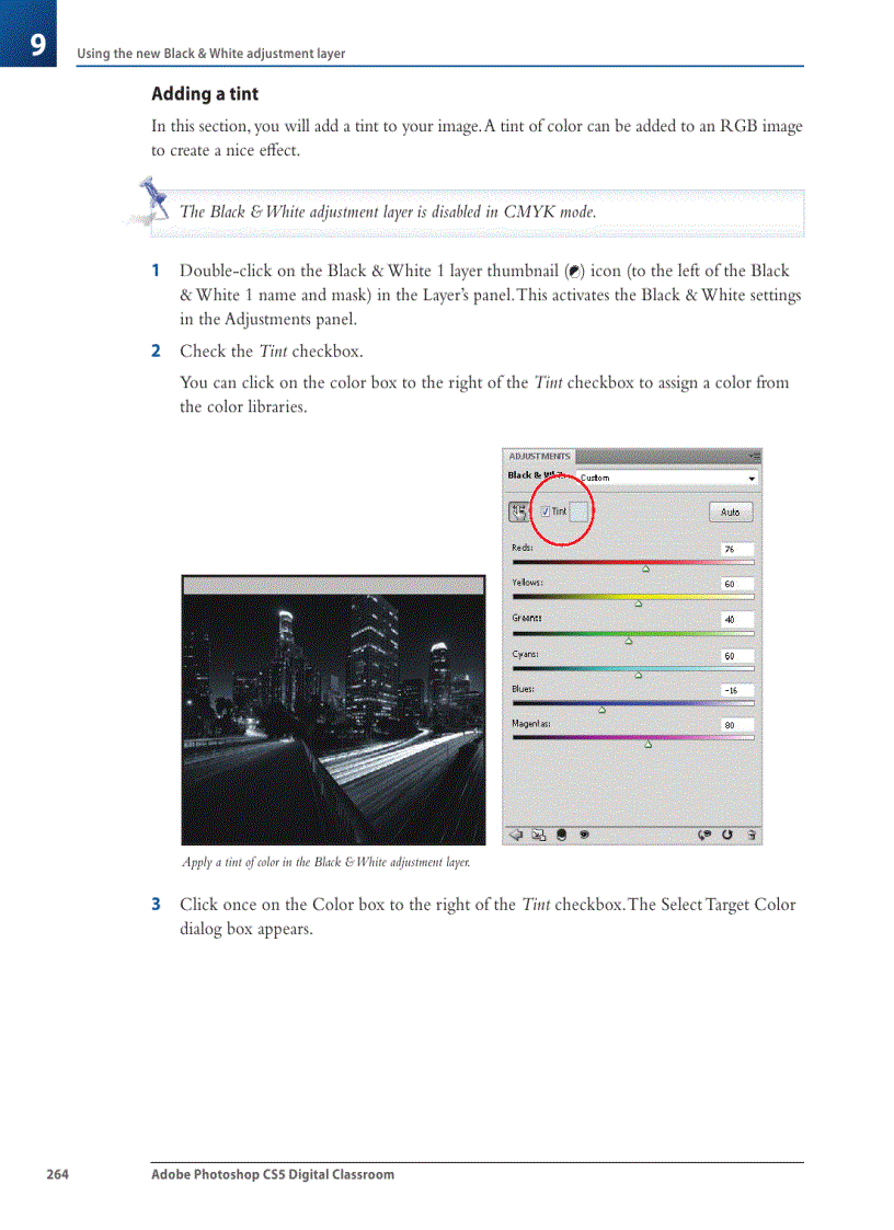 image for page Applying the Outer Glow layer style