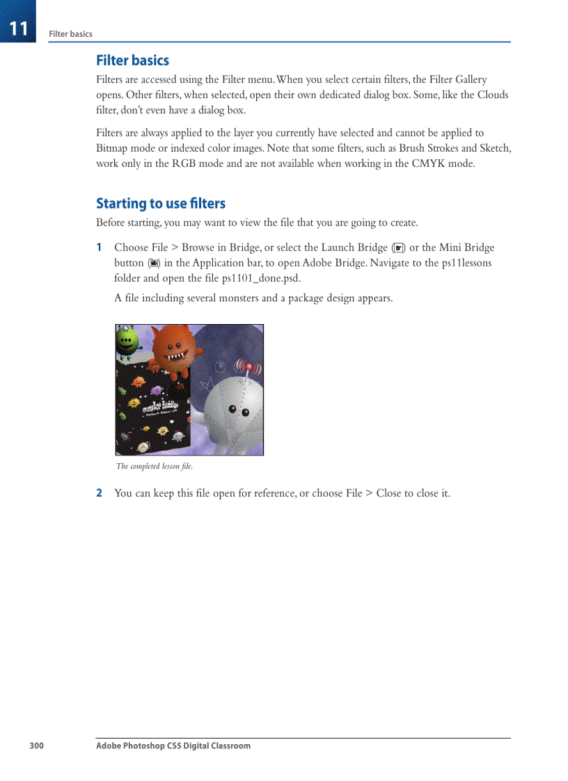image for page Using Adobe Photoshop Filters