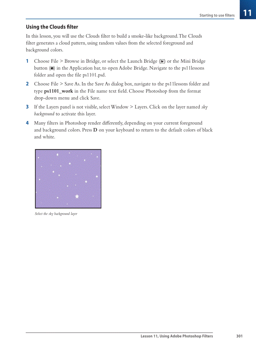 image for page Using Adobe Photoshop Filters