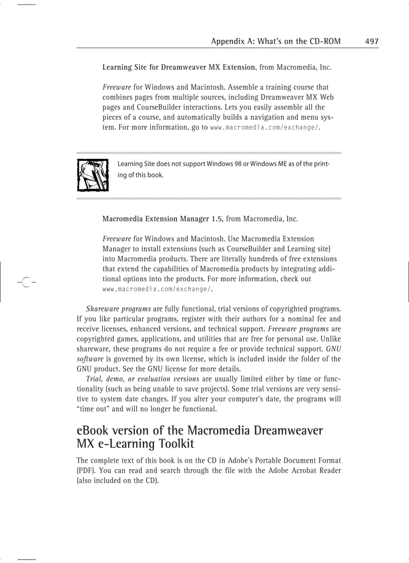 image for page Using the CD with the Mac OS 1