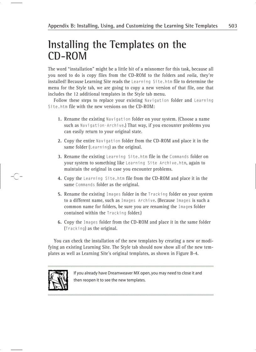 image for page Using the CD with the Mac OS 1