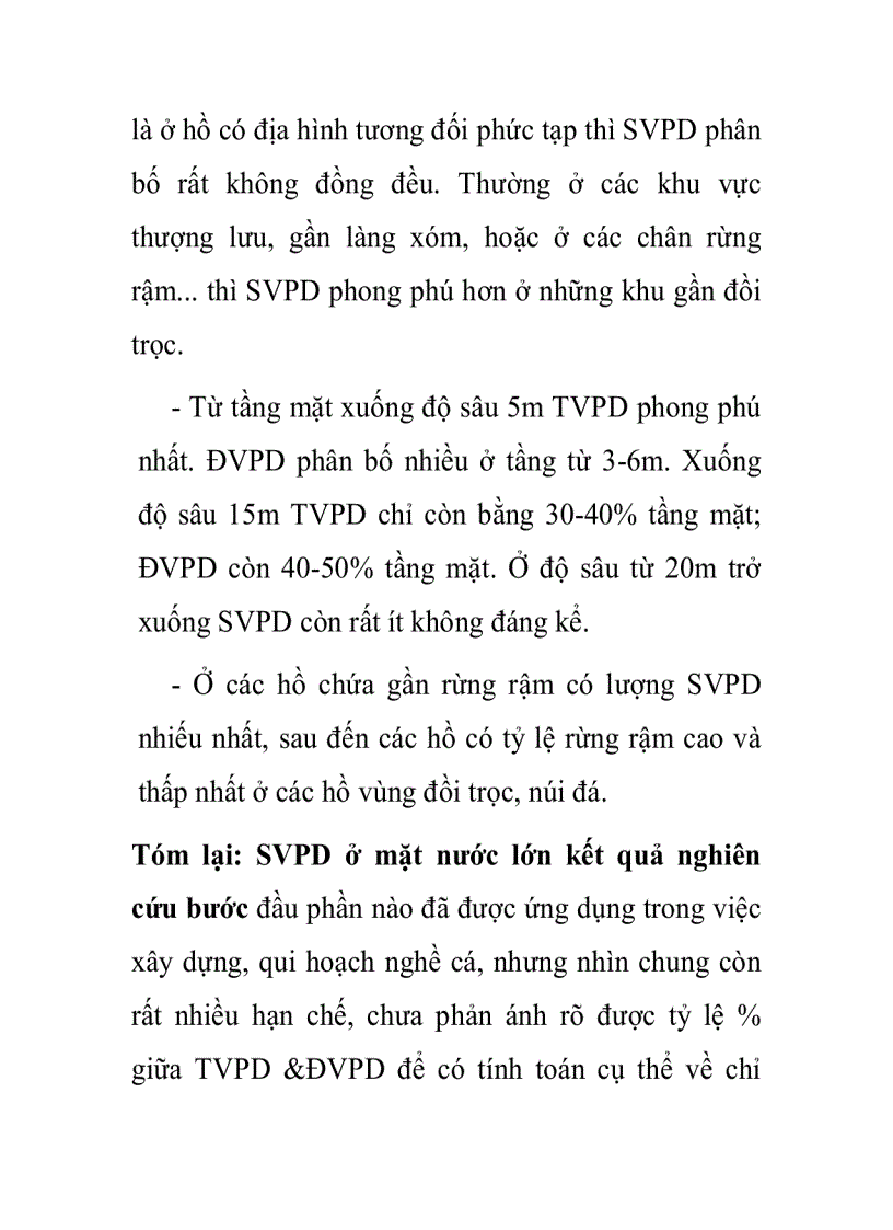 image for page Sinh vật phù du ở hồ chứa nước