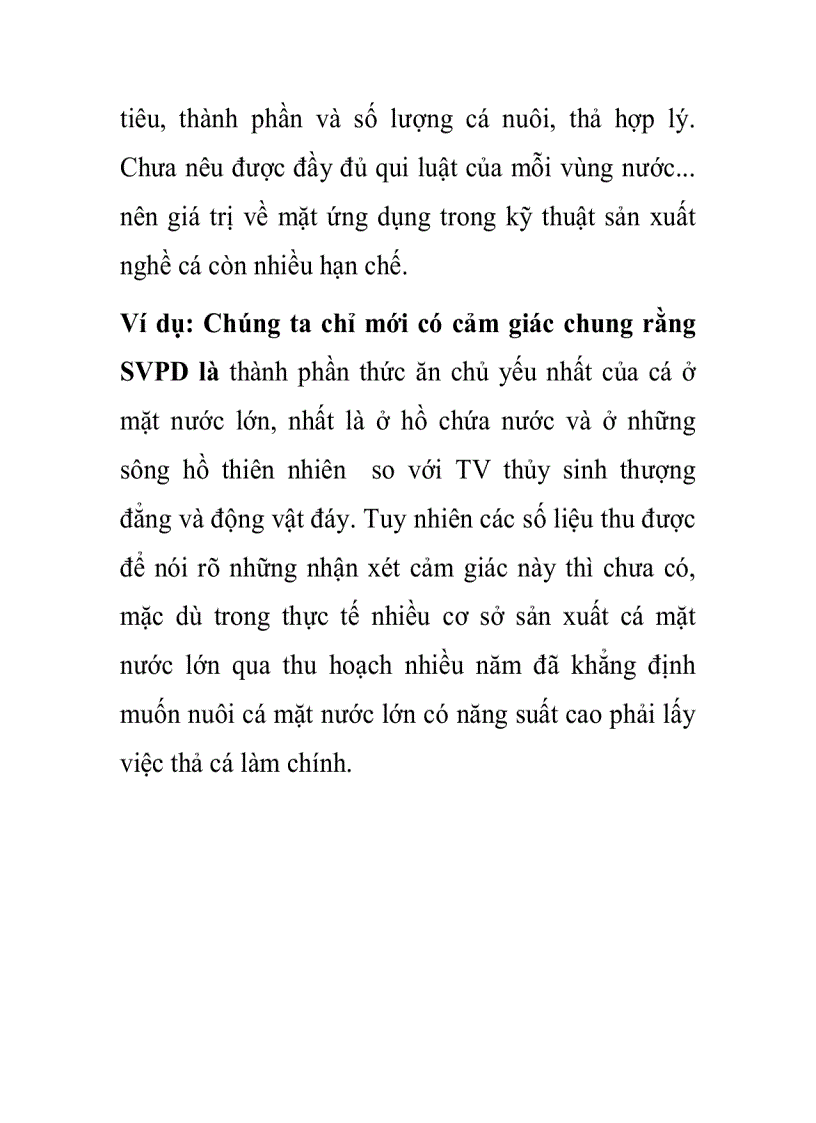 image for page Sinh vật phù du ở hồ chứa nước