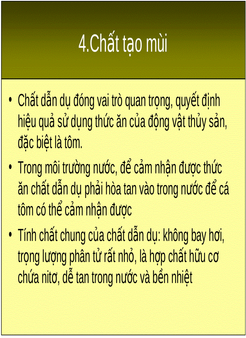 image for page Các chất phụ gia trong nuôi trồng thủy sản