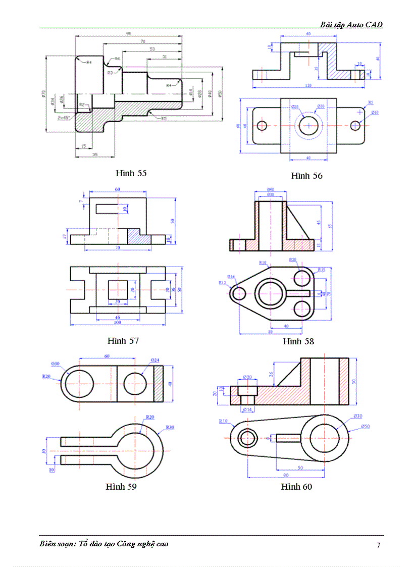 image for page Bài tập AutoCAD