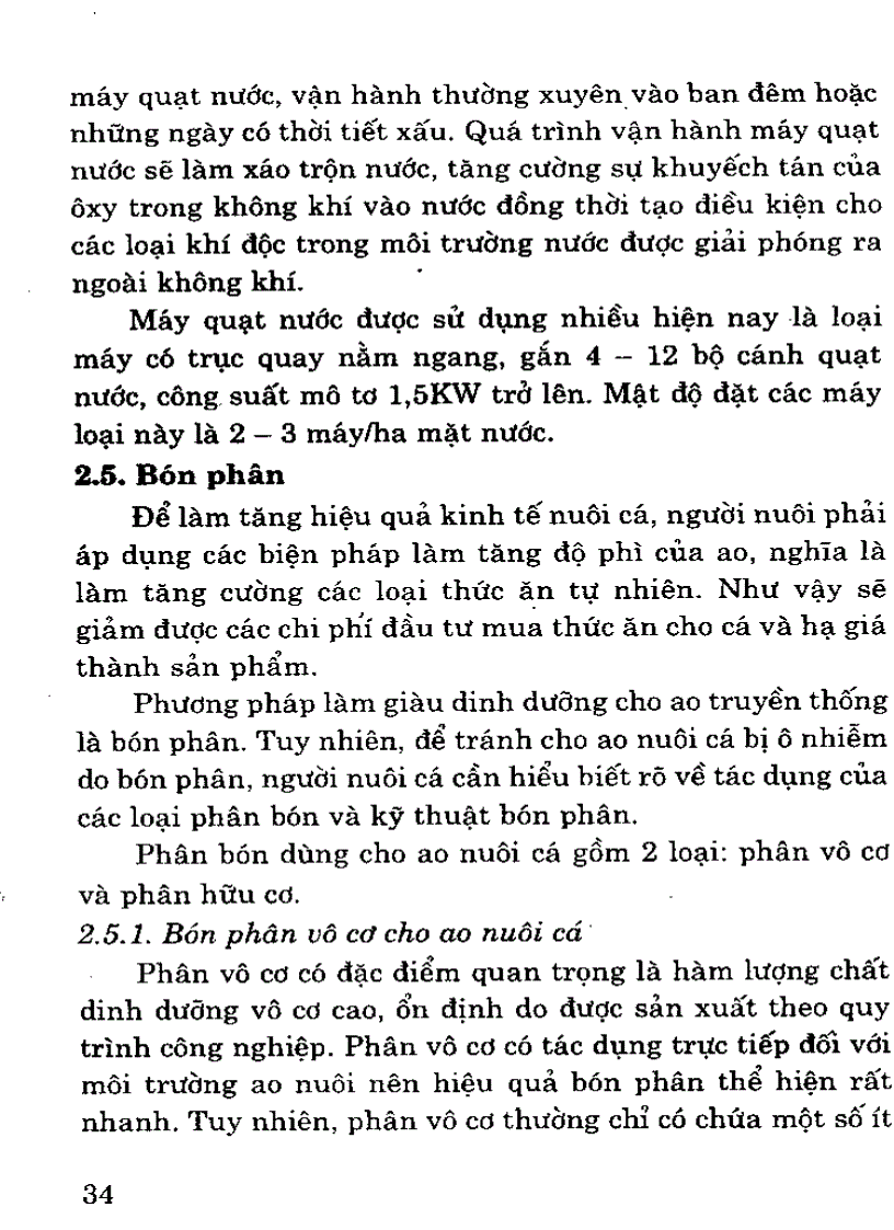 image for page Quản lý môi trường ao trong quá trình nuôi cá