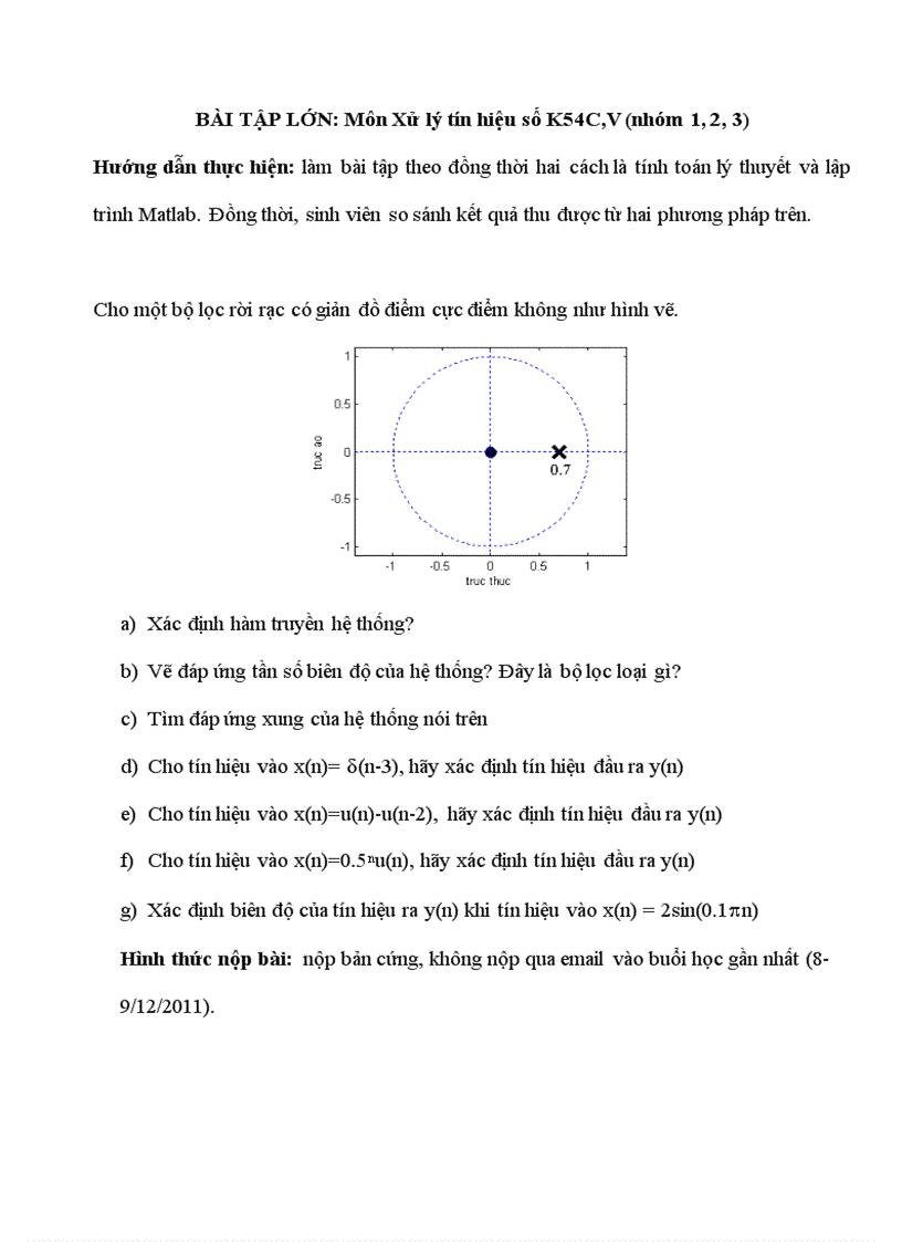 image for page BÀI TẬP LỚN Môn Xử lý tín hiệu số K54C V nhóm 1 2 3