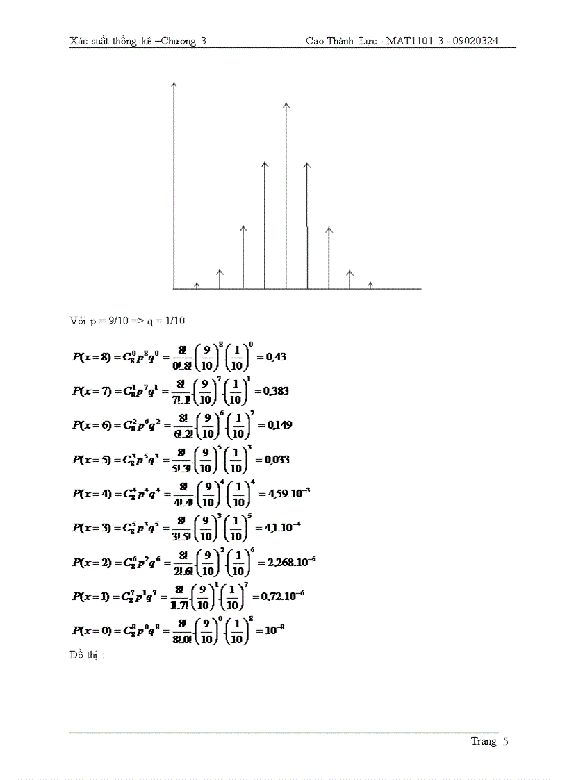 image for page Sách xác suất thống kê và bài tập kèm theo