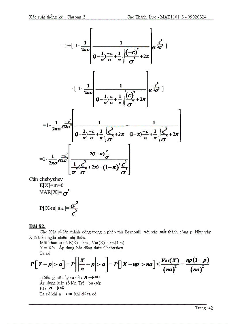 image for page Sách xác suất thống kê và bài tập kèm theo