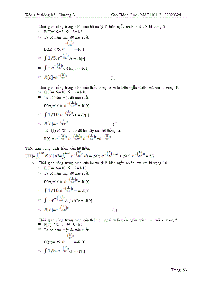 image for page Sách xác suất thống kê và bài tập kèm theo