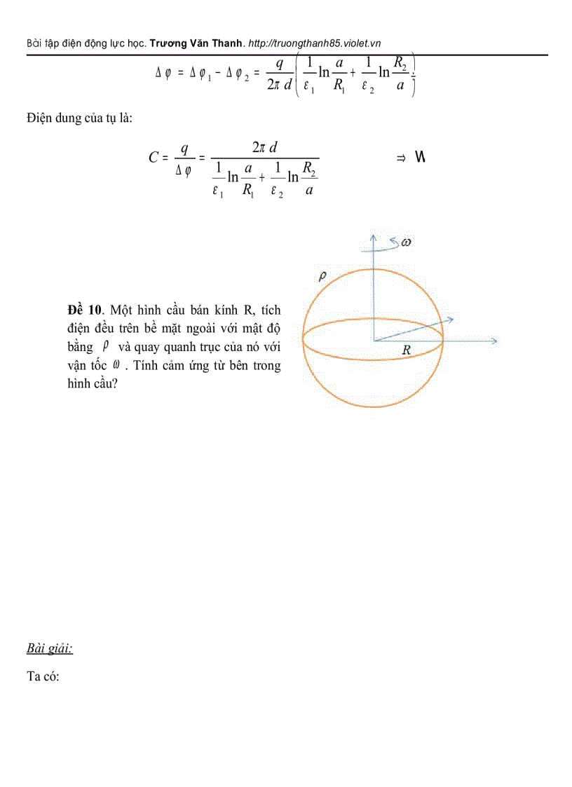 image for page Bài tập Điện Động Lực Học Trương Văn Thanh