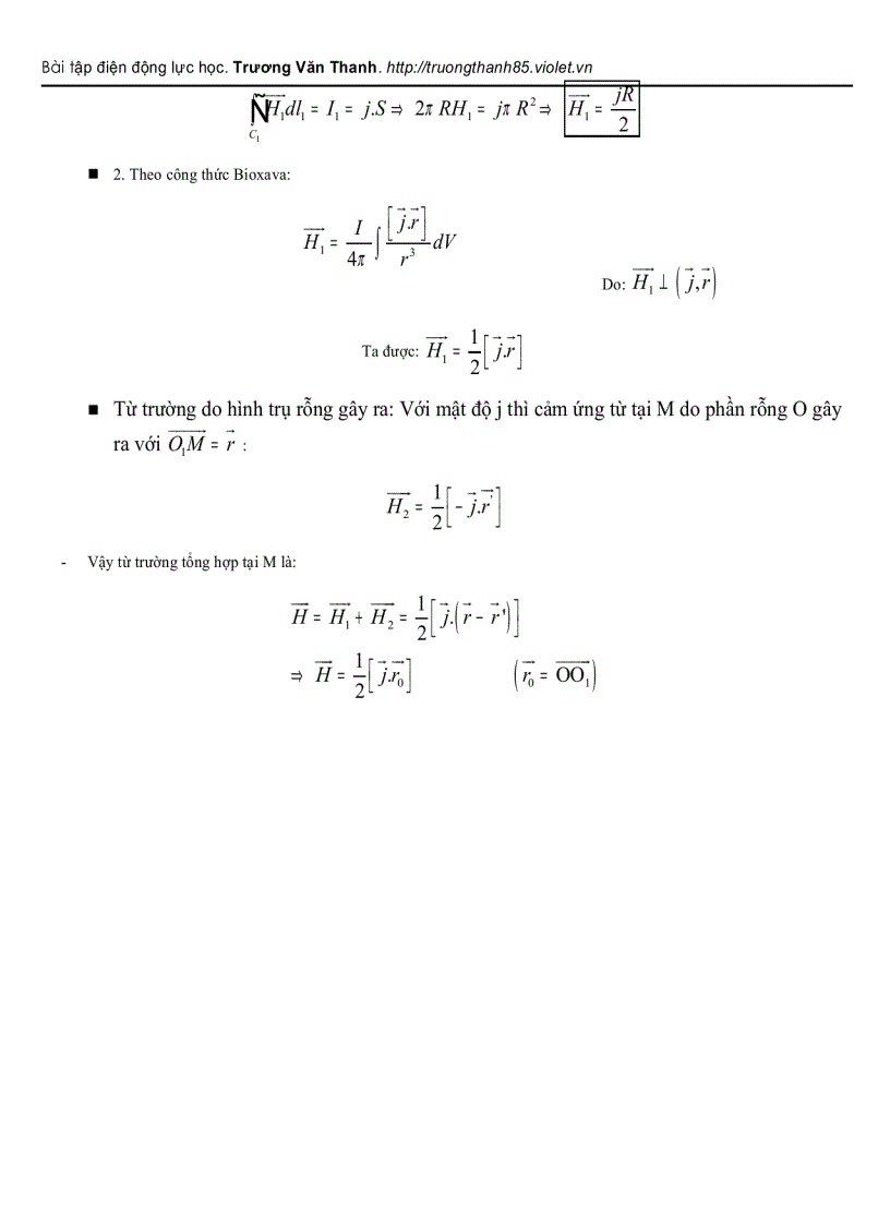 image for page Bài tập Điện Động Lực Học Trương Văn Thanh