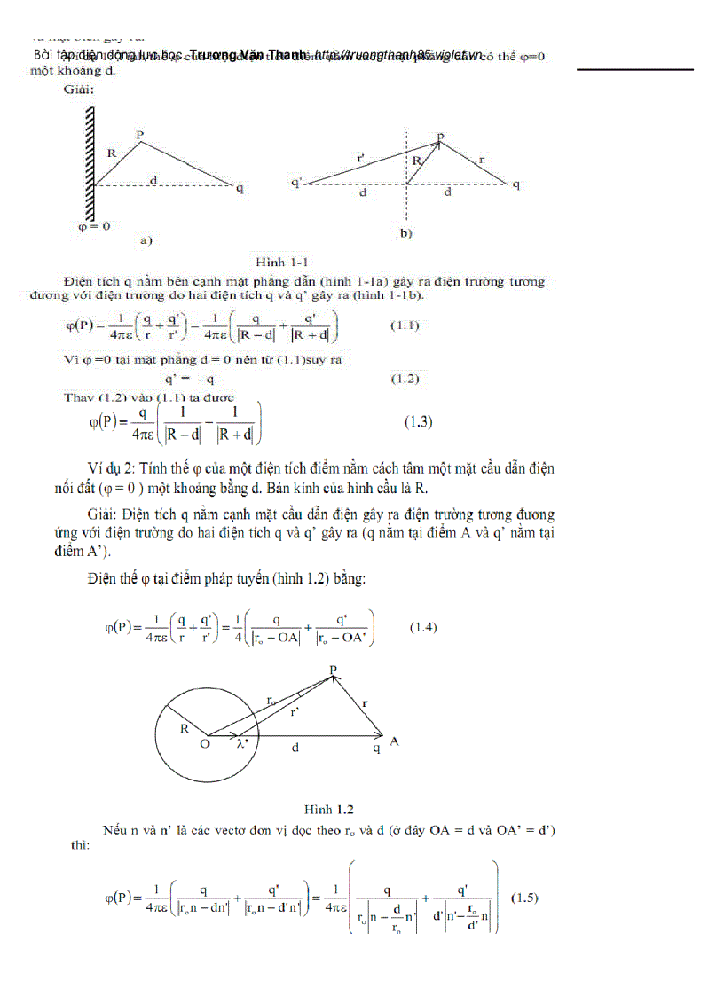 image for page Bài tập Điện Động Lực Học Trương Văn Thanh