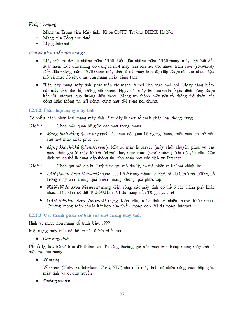 image for page Giáo trình Tin học đại cương 2010 ĐHBKHN