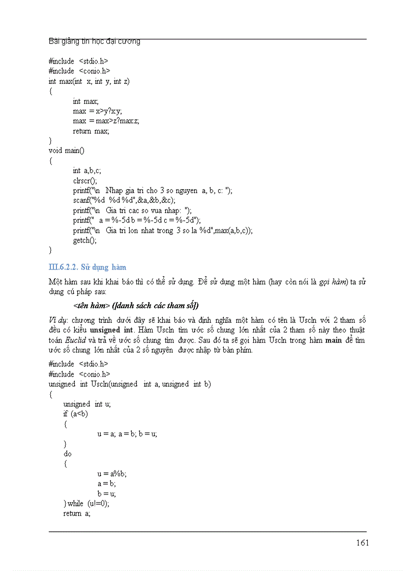 image for page Giáo trình Tin học đại cương 2010 ĐHBKHN