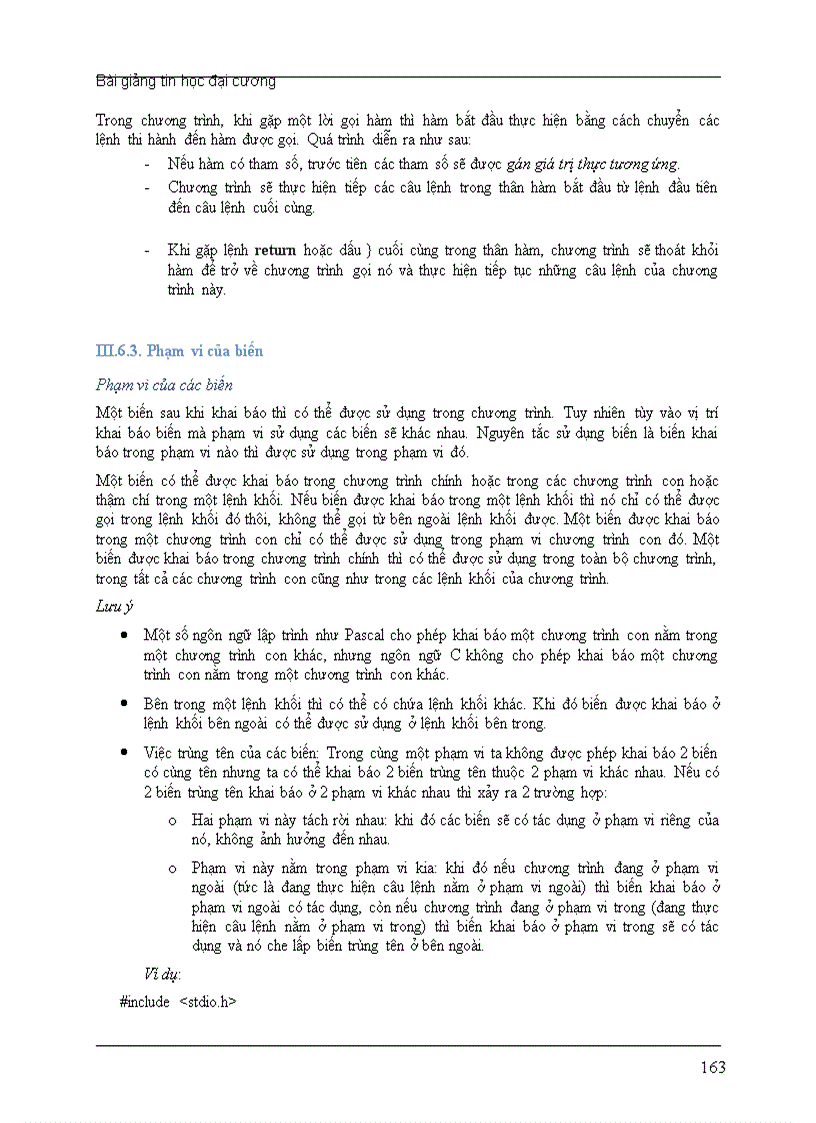 image for page Giáo trình Tin học đại cương 2010 ĐHBKHN