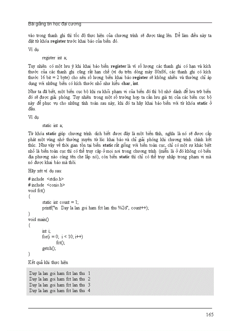 image for page Giáo trình Tin học đại cương 2010 ĐHBKHN