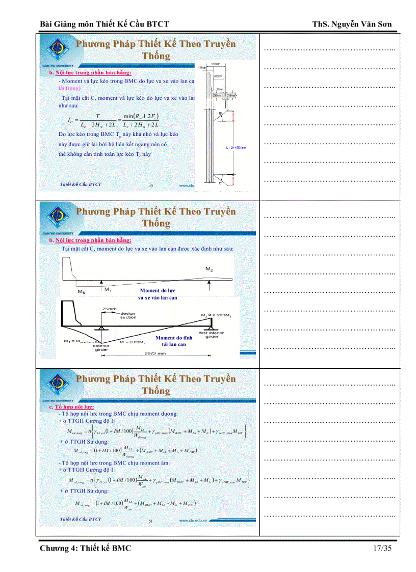 image for page Giáo trình kết cấu cầu bê tông cốt thép Đại học cần thơ 1