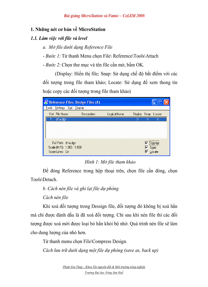 image for page Tổng hợp 7 tài liệu hướng dẫn sử dụng Microstation trong xây dựng bản đồ đính kèm 7 bài tập thực hành