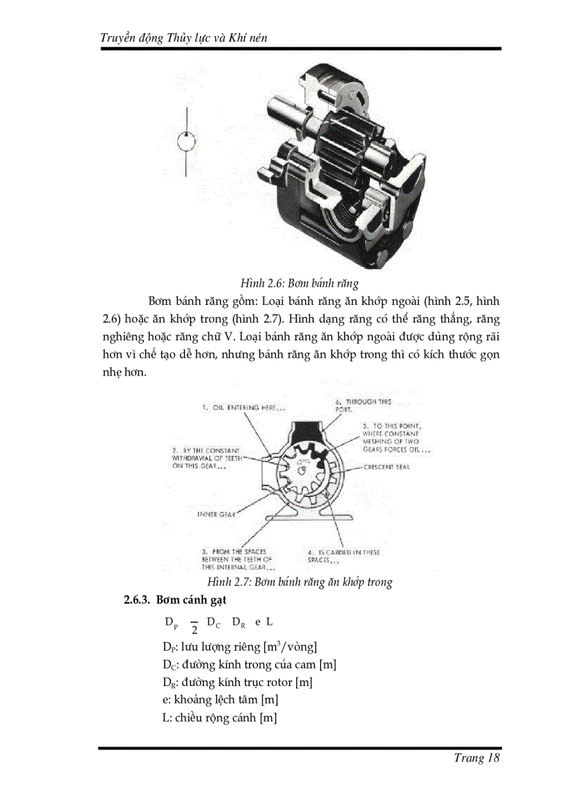 image for page Bài giảng truyền động thủy lực và khí nén Đại học Cần Thơ