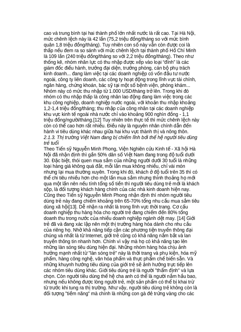 image for page Tìm hiểu hành vi tiêu dùng của người Hà Nội trong tiến trình toàn cầu hóa