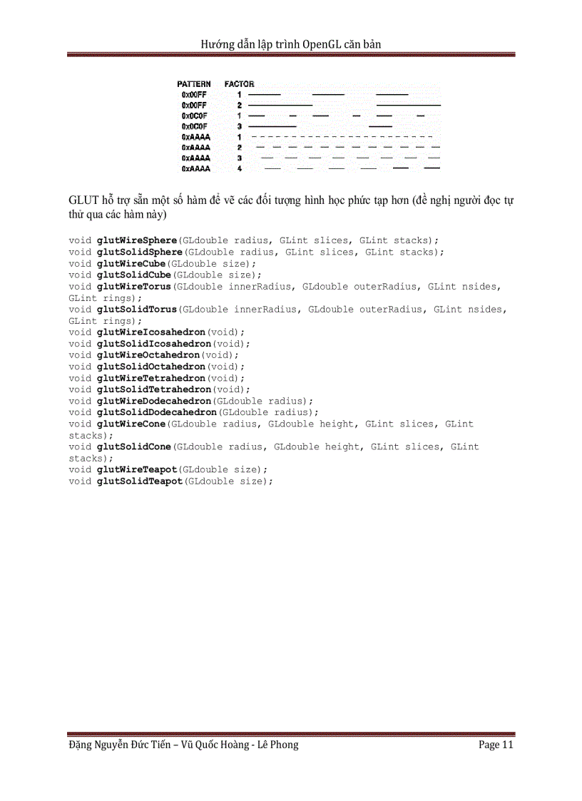 image for page Giáo trình về thư viện đồ họa Glut trong C
