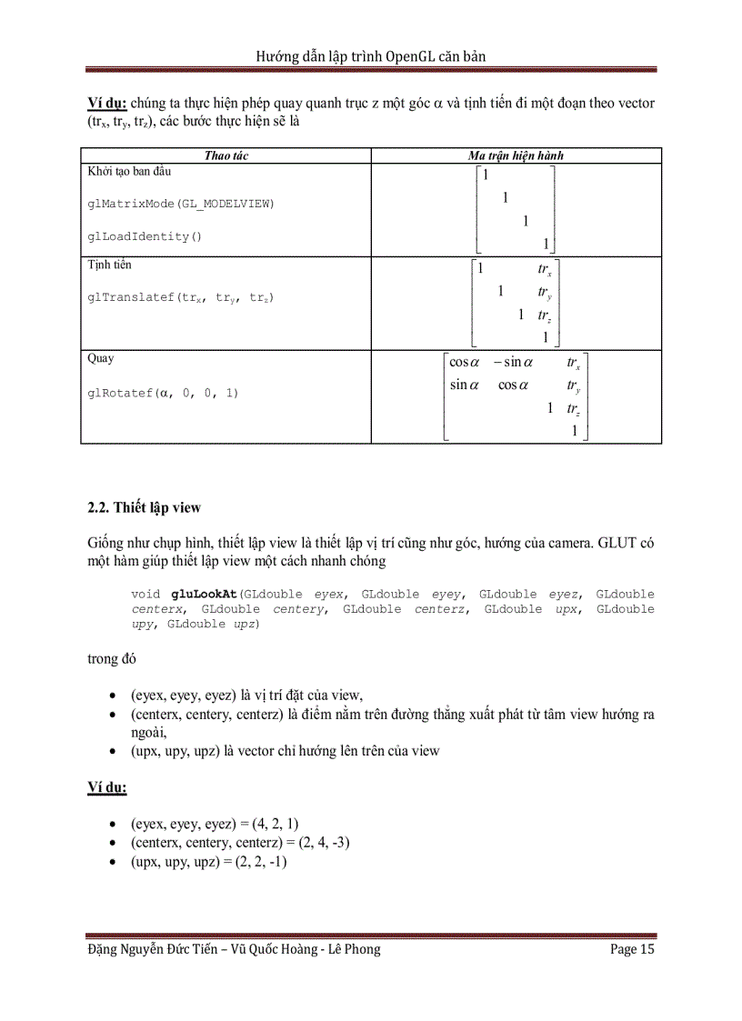 image for page Giáo trình về thư viện đồ họa Glut trong C