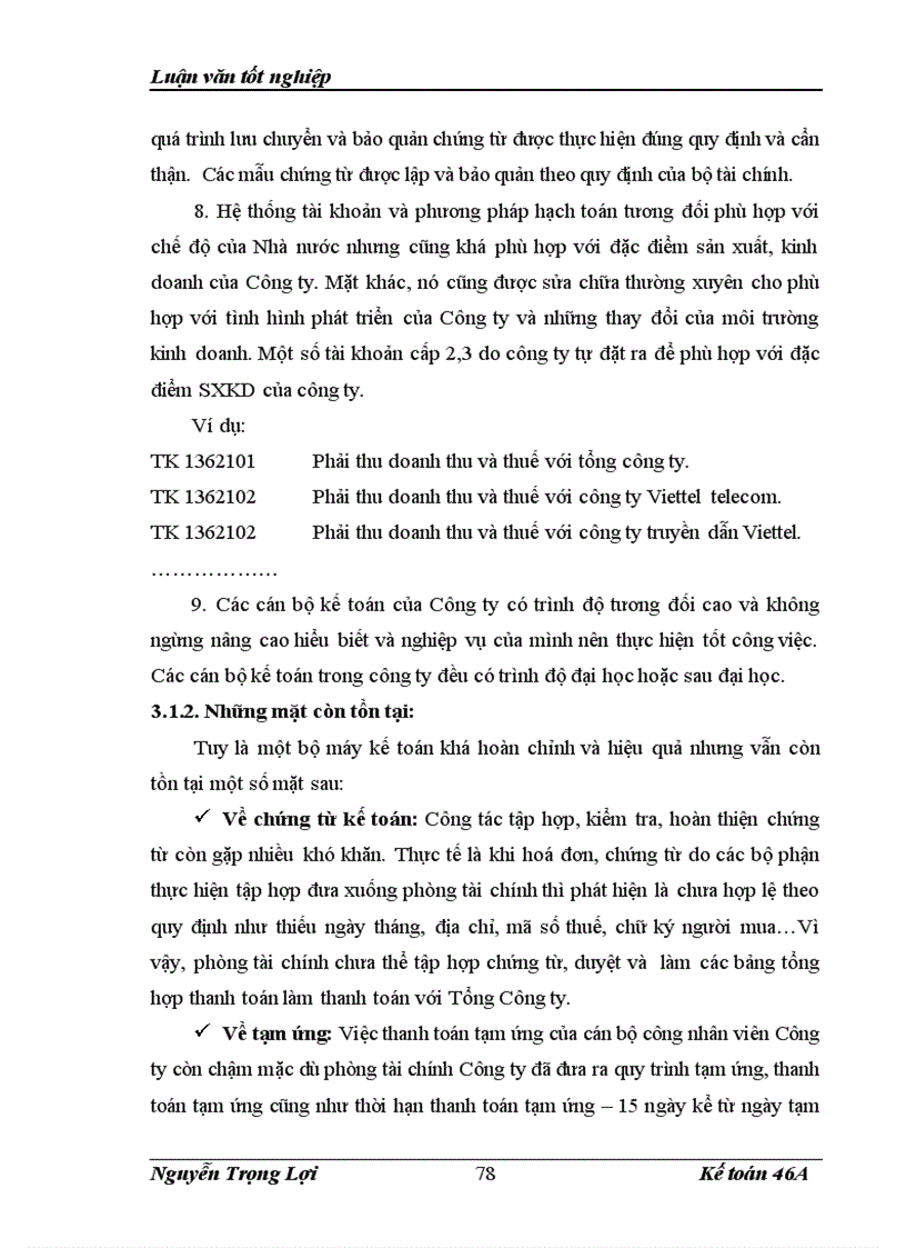 image for page Hoàn thiện kế toán chi phí doanh thu và xác định kết quả kinh doanh dịch vụ tại Công ty thương mại và xuất nhập khẩu Viettel