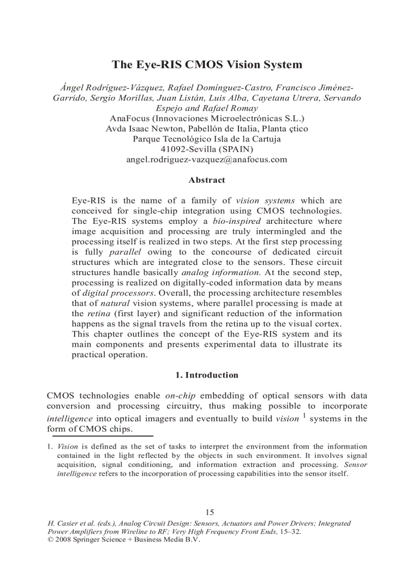 image for page Analog Circuit Design