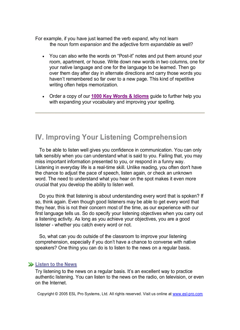 image for page Study Skills for ESL Learners