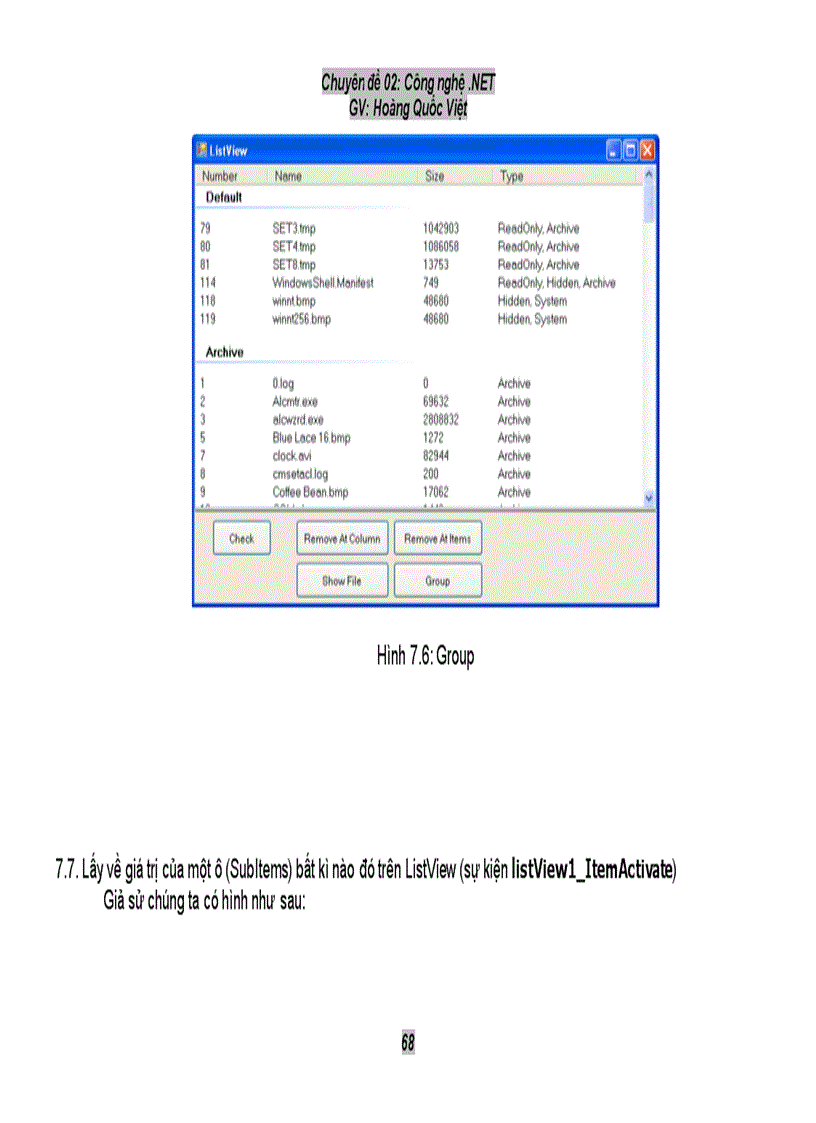 image for page Công nghê NET