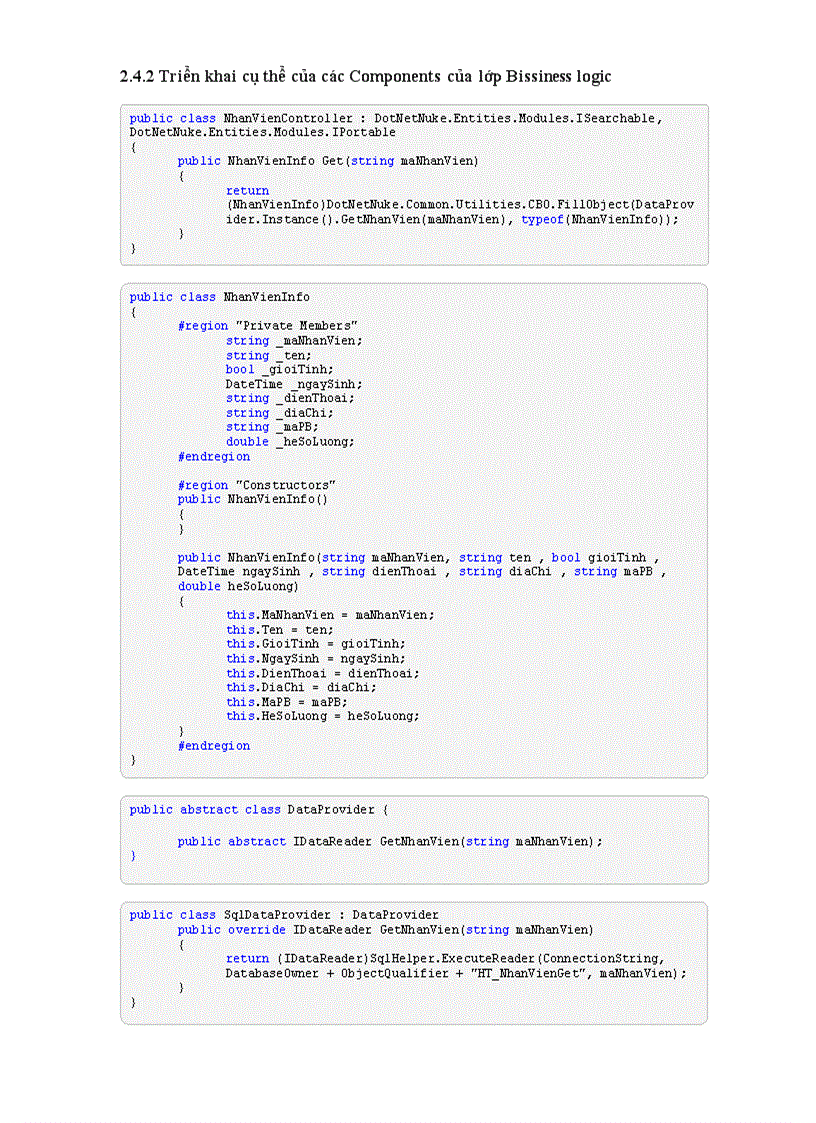 image for page Hệ thống tích hợp ứng dụng desktop và web based với mô hình 3 lớp trên net