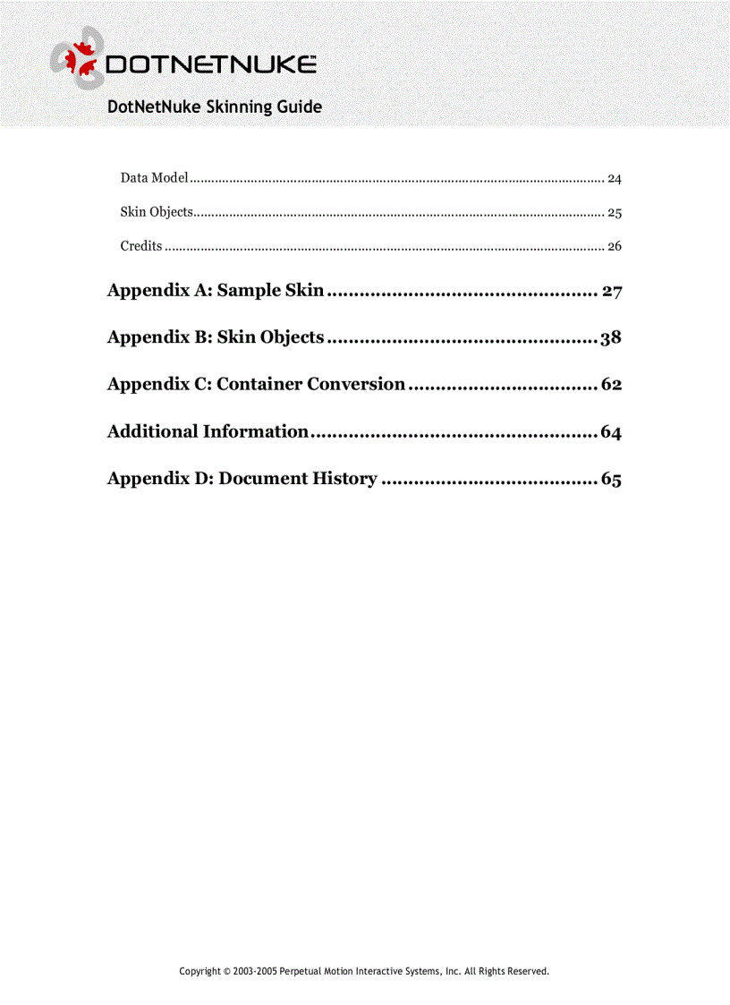 image for page DotNetNuke Skinning Guide