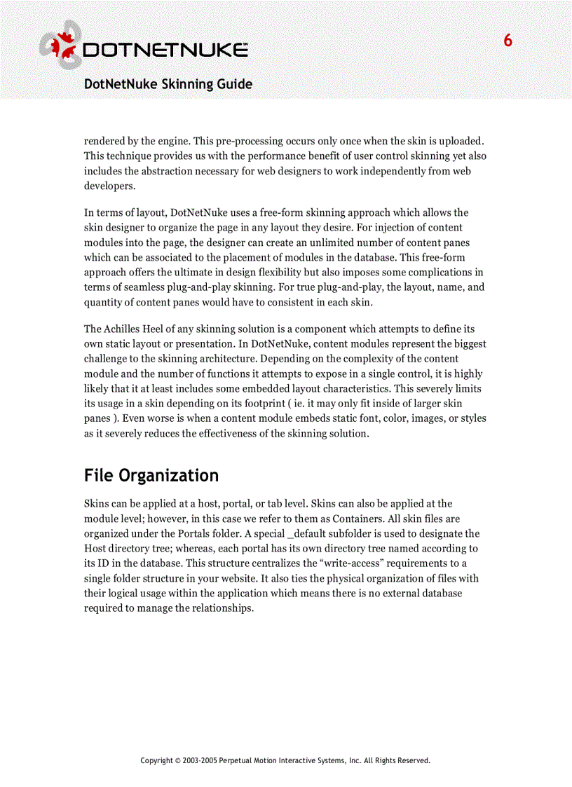 image for page DotNetNuke Skinning Guide