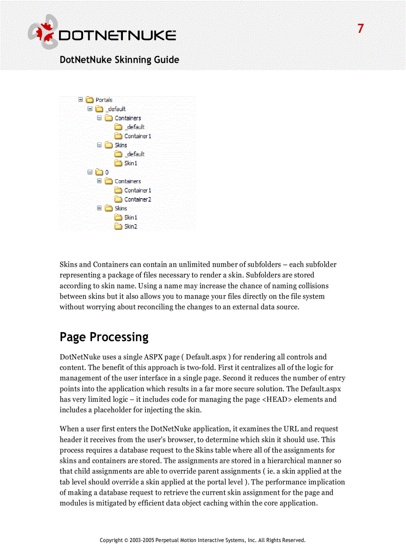 image for page DotNetNuke Skinning Guide