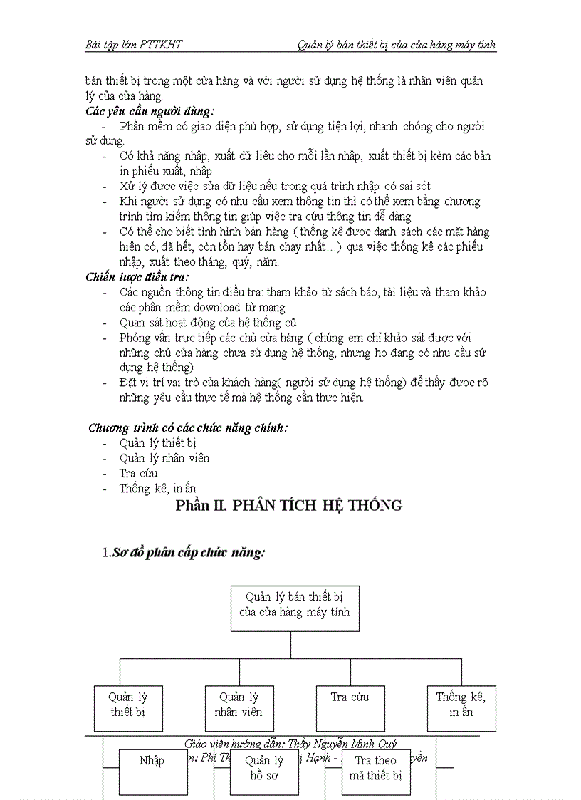 image for page Phân tích thiết kế hệ thống