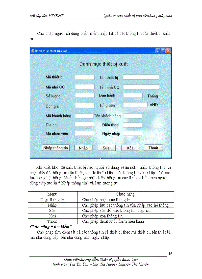 image for page Phân tích thiết kế hệ thống