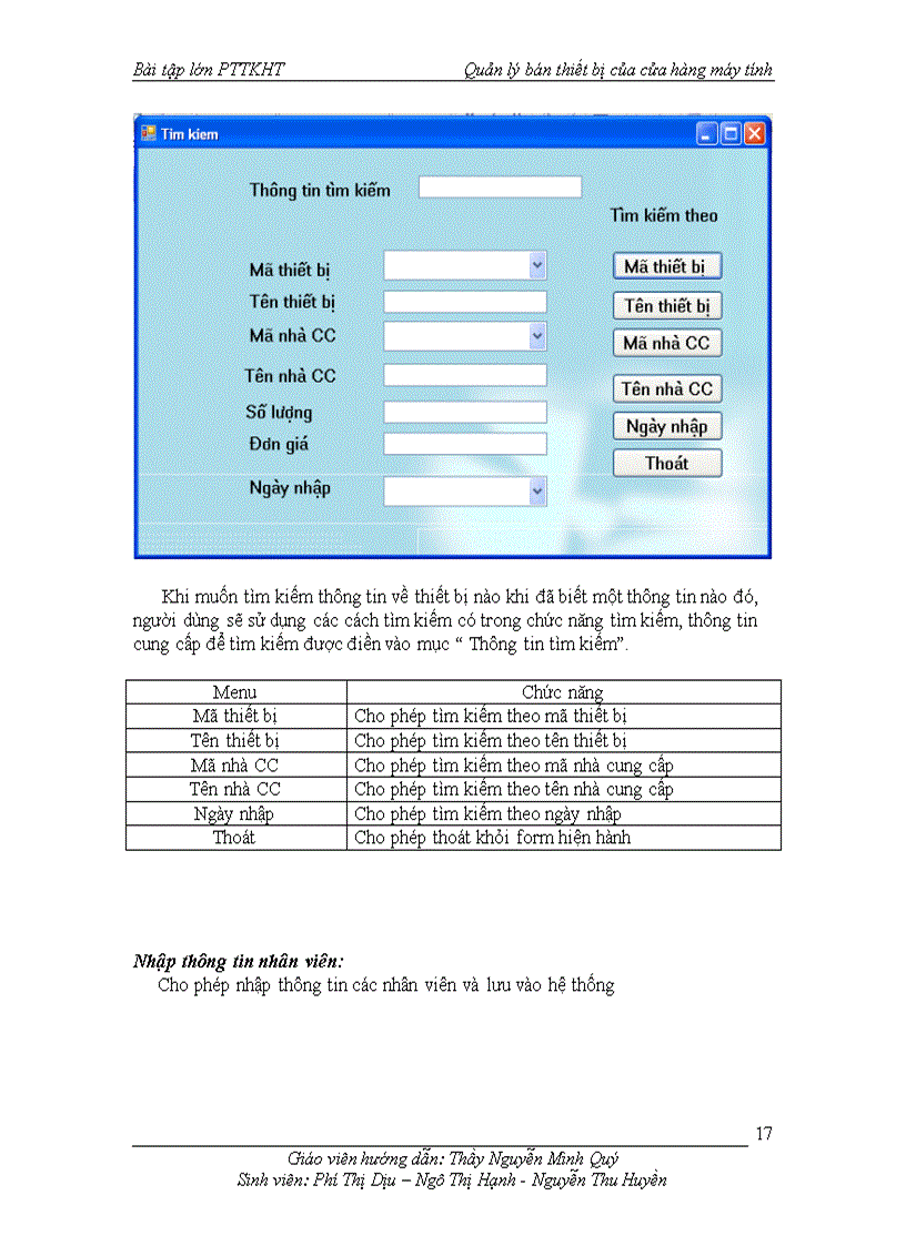 image for page Phân tích thiết kế hệ thống
