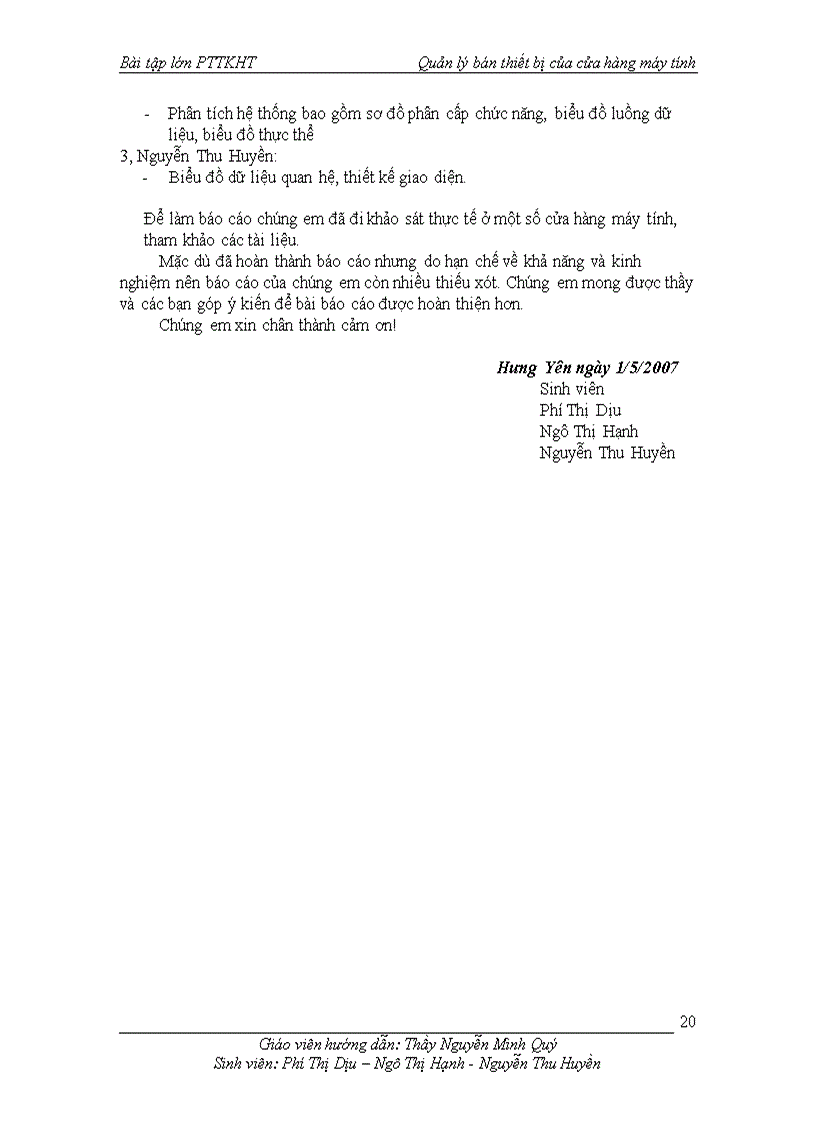 image for page Phân tích thiết kế hệ thống